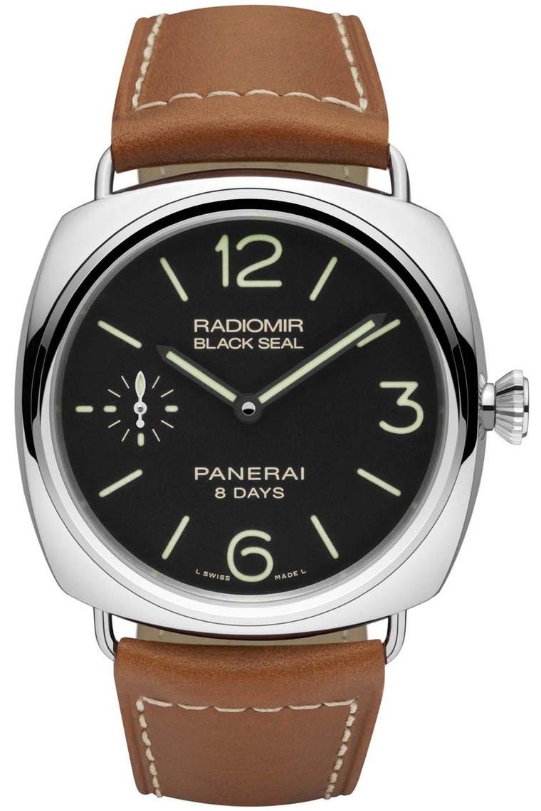 Panerai Radiomir Black Seal 8 Days Acciaio has been equipped